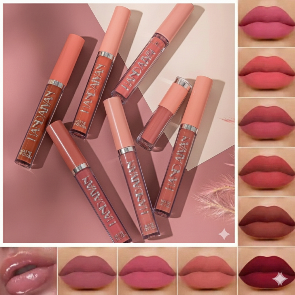 Set od 12 komada Glam Lips tečnih ruževa 💋