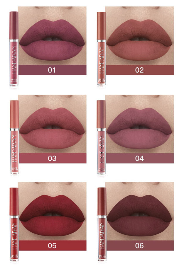 Set od 6 komada Glam Lips tečnih ruževa 💋